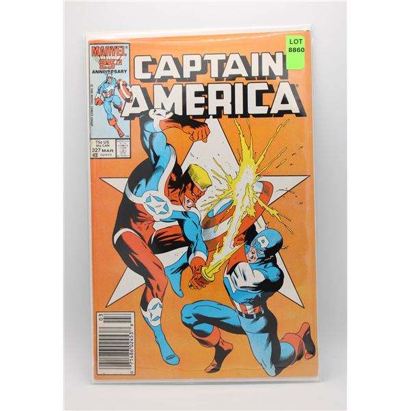 CAPTAIN AMERICA #327 --- NEWSSTAND EDITION