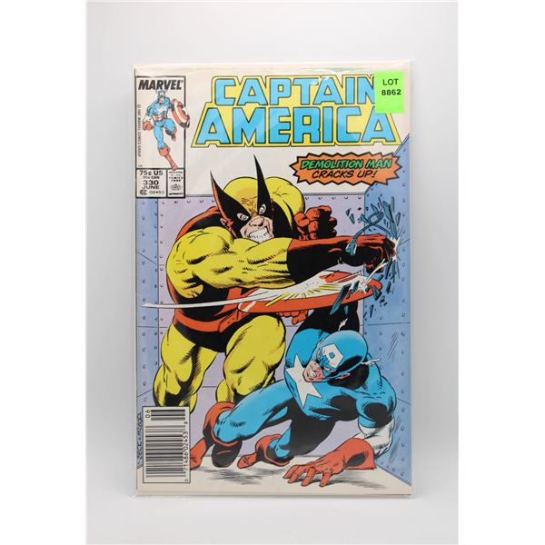 CAPTAIN AMERICA #330 --- NEWSSTAND EDITION