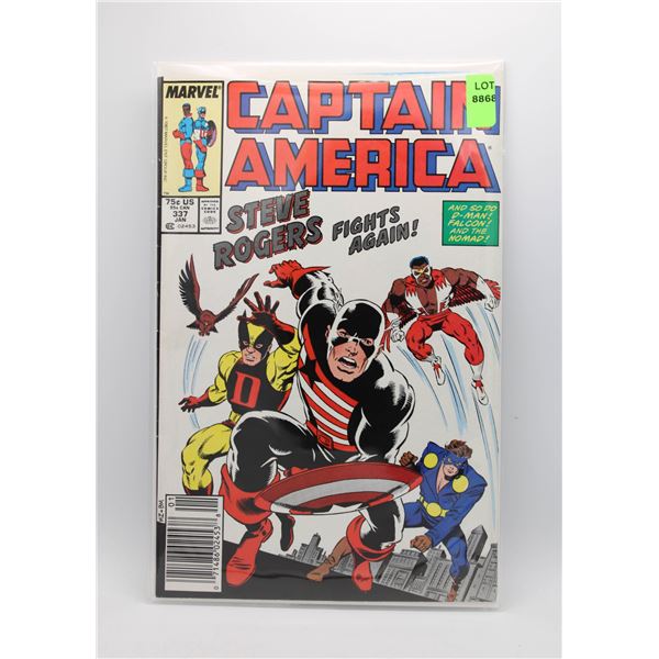 CAPTAIN AMERICA #337 --- NEWSSTAND EDITION