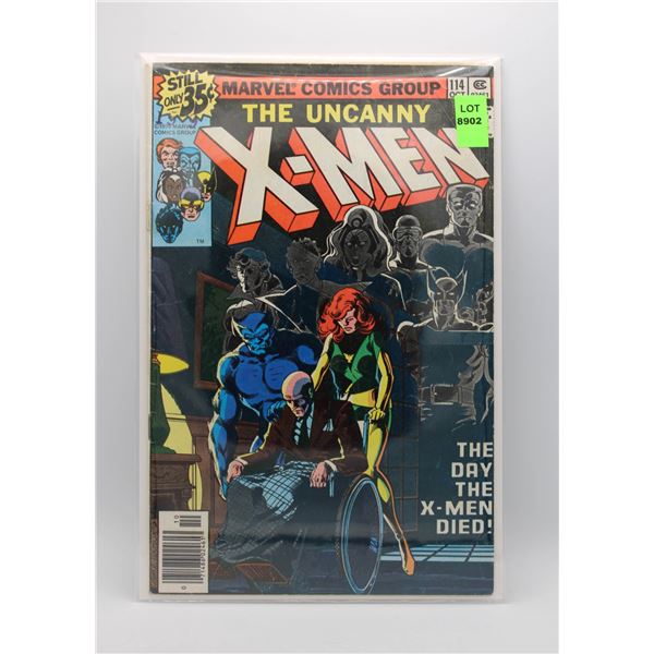 UNCANNY X-MEN #114 --- NEWSSTAND EDITION