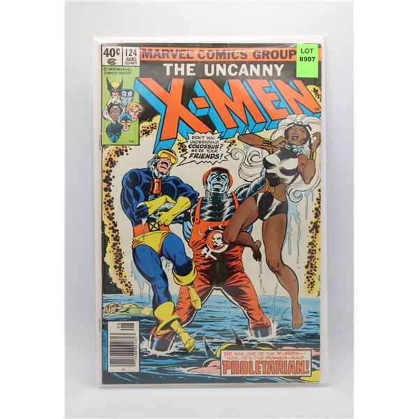 UNCANNY X-MEN #124 --- NEWSSTAND EDITION