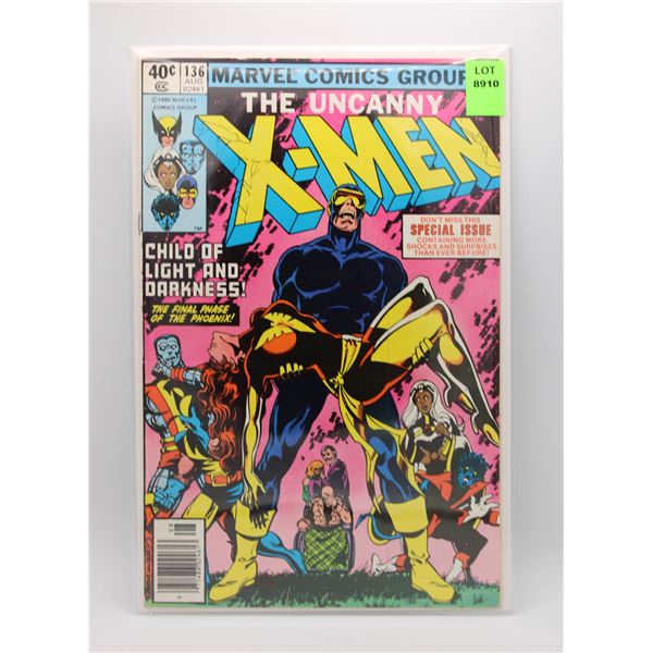 UNCANNY X-MEN #136 --- NEWSSTAND EDITION