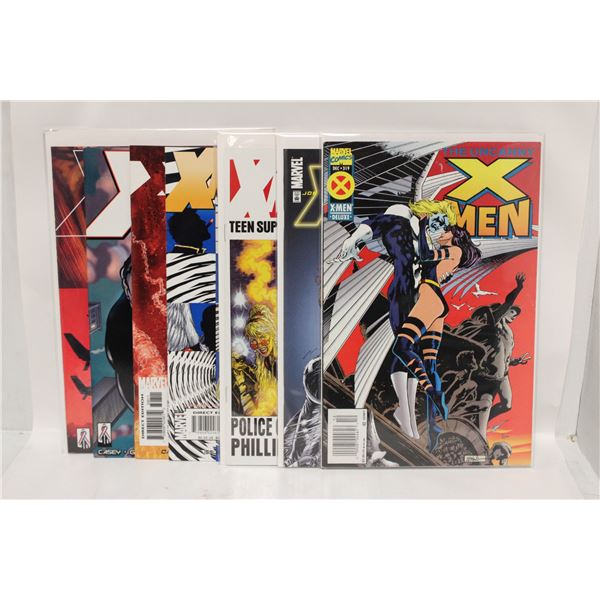 UNCANNY X-MEN --- 7 COMICS