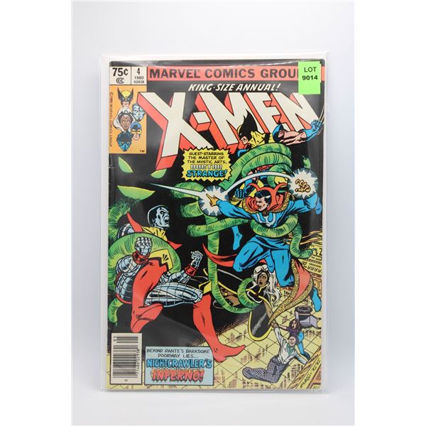 UNCANNY X-MEN - ANNUAL #4 --- NEWSSTAND EDITION