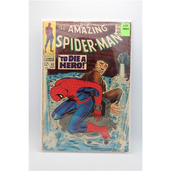 AMAZING SPIDER-MAN #52 --- 12 CENT COVER