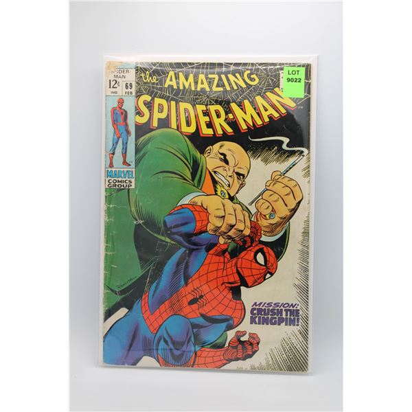 AMAZING SPIDER-MAN #69 --- 12 CENT COVER