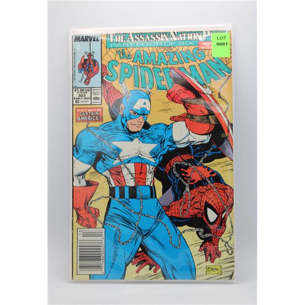 AMAZING SPIDER-MAN #323 --- NEWSSTAND EDITION