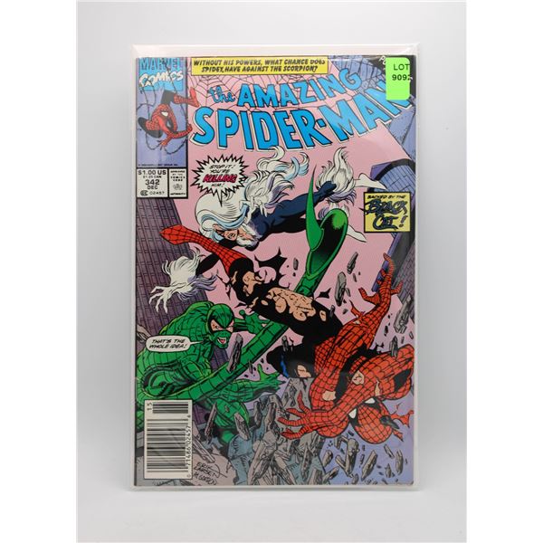 AMAZING SPIDER-MAN #342 --- NEWSSTAND EDITION