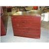 Image 1 : Mahogany 2 Drawer Filing Cabinet