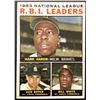 Image 1 : 1964 TOPPS HANK AARON (HOF)