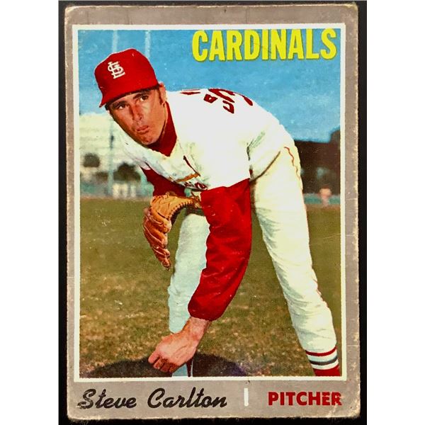 1970 O-PEE-CHEE STEVE CARLTON (HOF)