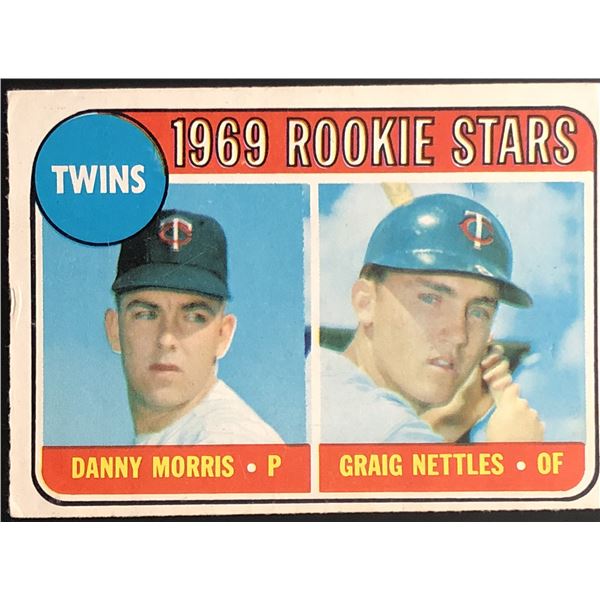 1969 O-PEE-CHEE GRAIG NETTLES ROOKIE CARD