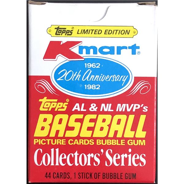 1982 TOPPS BASEBALL K-MART BOX SET