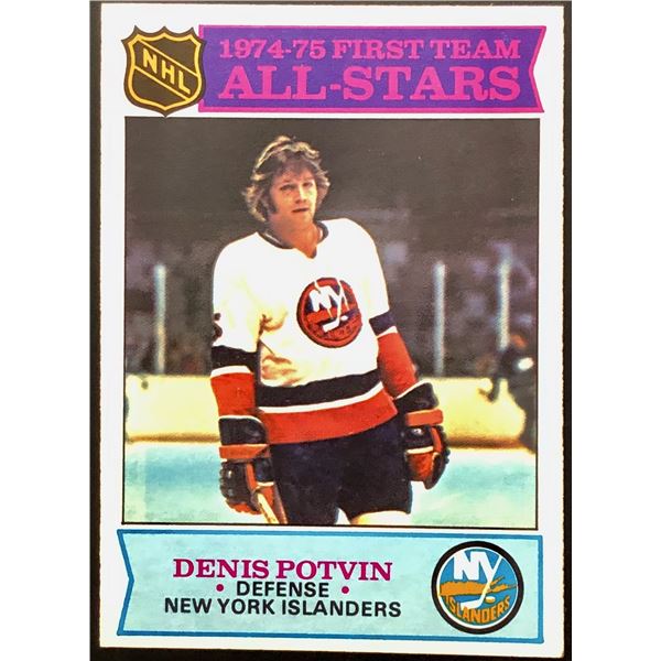 1975-76 O-PEE-CHEE DENIS POTVIN (HOF)