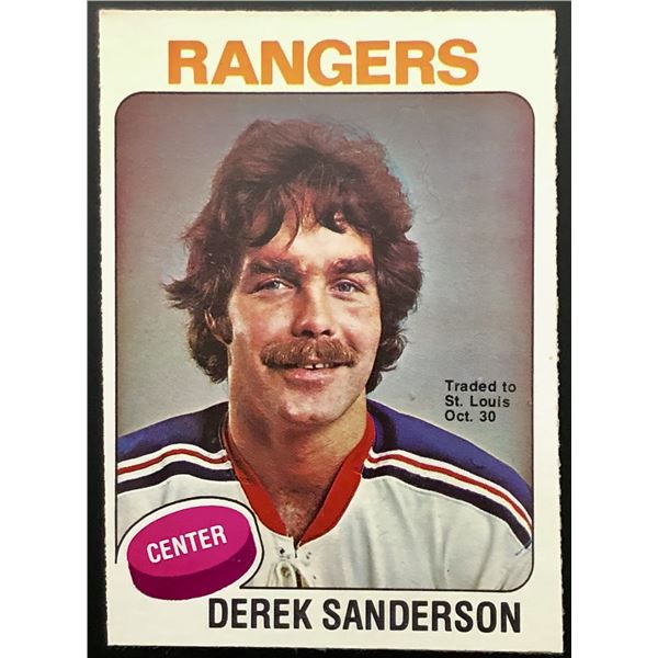 1975-76 O-PEE-CHEE DEREK SANDERSON