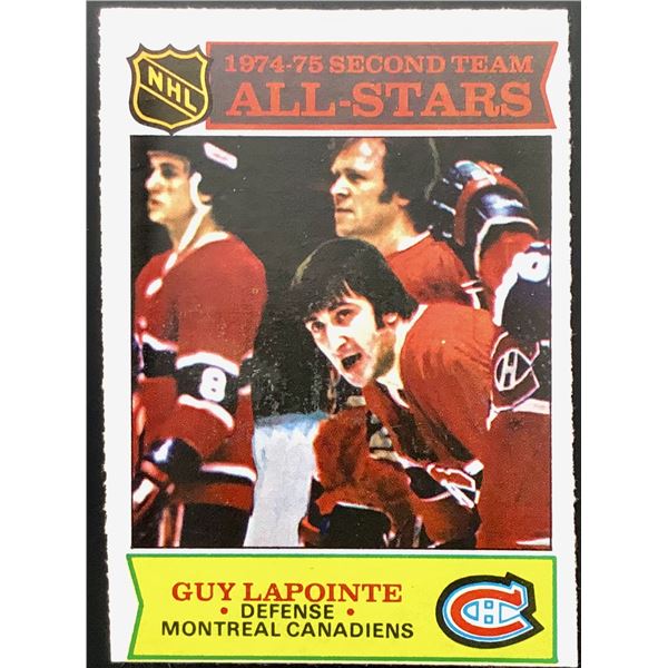 1975-76 O-PEE-CHEE GUY LAPOINTE (HOF)