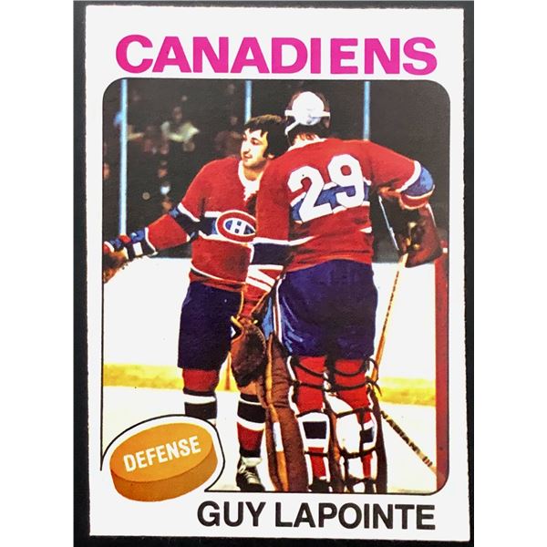 1975-76 O-PEE-CHEE GUY LAPOINTE (HOF)
