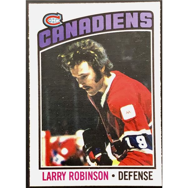 1976-77 O-PEE-CHEE LARRY ROBINSON (HOF)