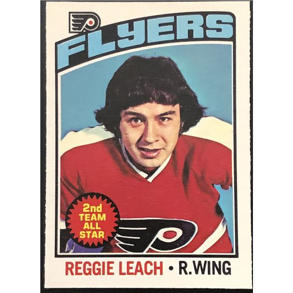 1976-77 O-PEE-CHEE REGGIE LEACH (HOF)