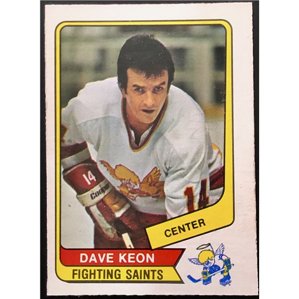 1976-77 O-PEE-CHEE WHA DAVE KEON (HOF)