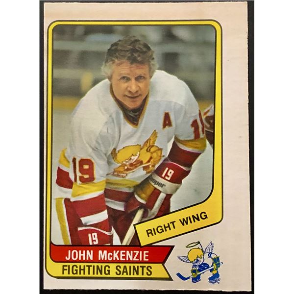 1976-77 O-PEE-CHEE WHA JOHN McKENZIE