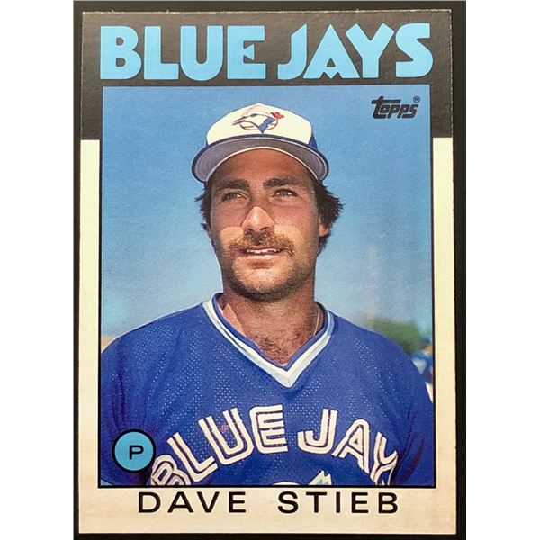 1986 TOPPS DAVE STIEB