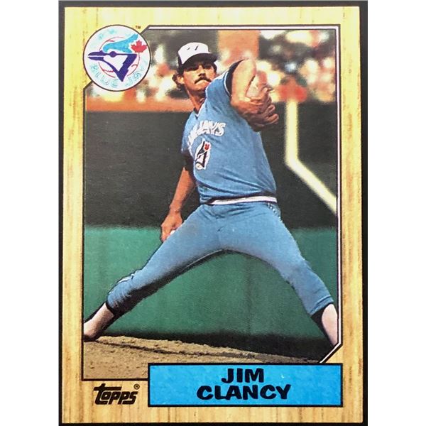 1987 TOPPS JIM CLANCY