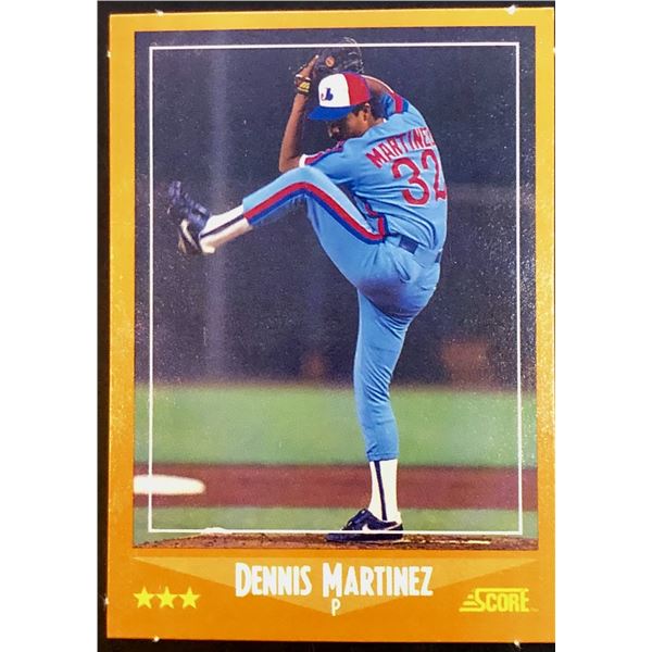 1988 SCORE DENNIS MARTINEZ