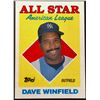 Image 1 : 1988 TOPPS DAVE WINFIELD (HOF)