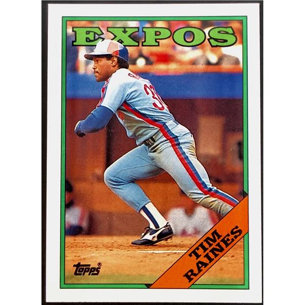 1988 TOPPS TIM RAINES (HOF)