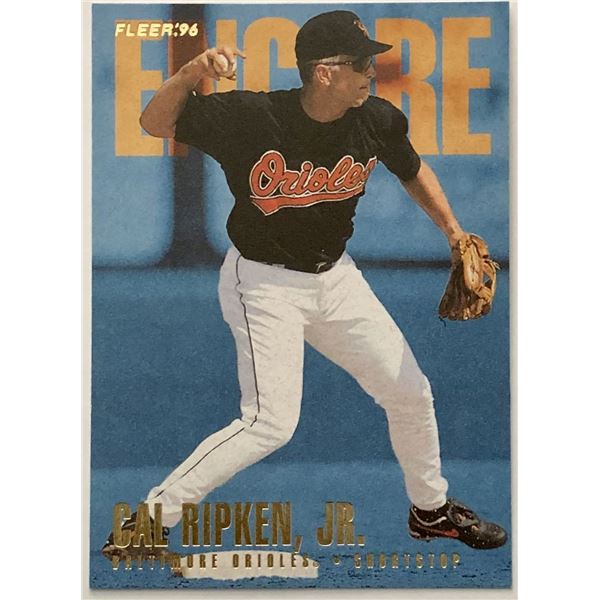 1996 FLEER CAL RIPKEN JR. (HOF)