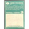 Image 2 : 1960 TOPPS CFL NORM FIELDGATE (HOF)