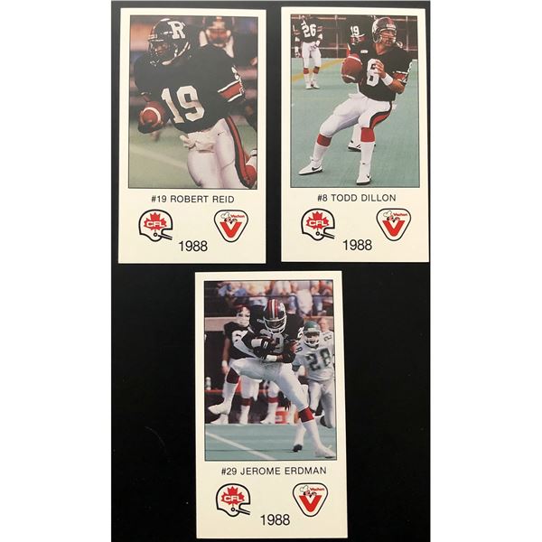 1988 VACHON CAKES OTTAWA ROUGHRIDERS
