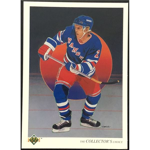 1990-91 UPPER DECK BRIAN LEETCH (HOF)