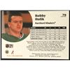 Image 2 : 1991-92 PRO SET BOBBY HOLIK ROOKIE CARD
