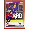 Image 1 : 1991-92 SCORE DOUG WEIGHT ROOKIE CARD