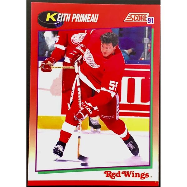 1991-92 SCORE KEITH PRIMEAU ROOKIE CARD