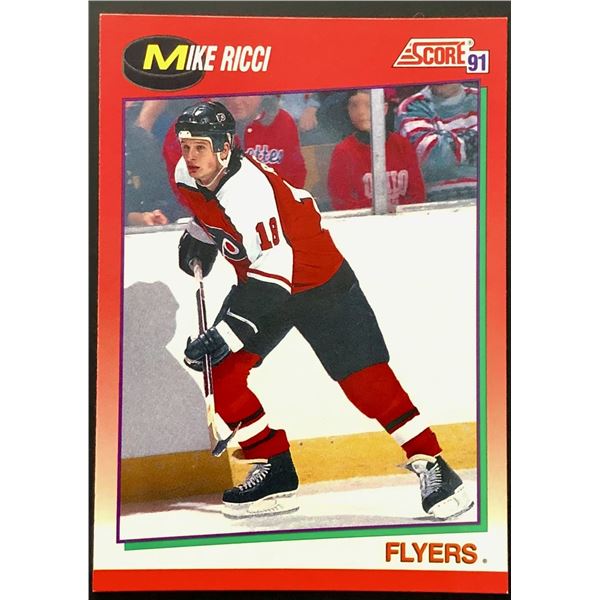 1991-92 SCORE MIKE RICCI ROOKIE CARD