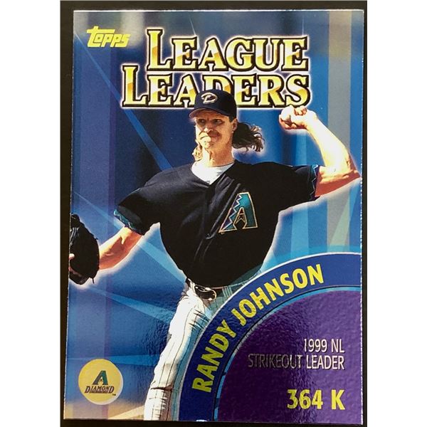2000 TOPPS RANDY JOHNSON (HOF)