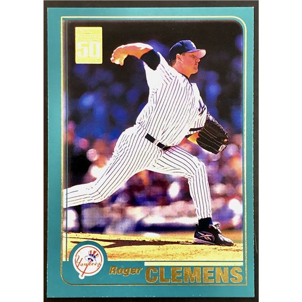 2001 TOPPS ROGER CLEMENS