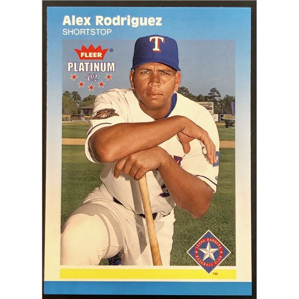 2002 FLEER PLATINUM ALEX RODRIGUEZ