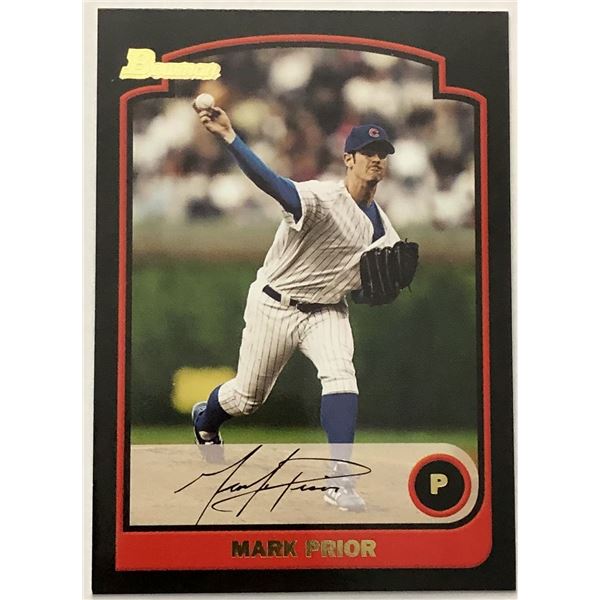 2003 BOWMAN MARK PRIOR ROOKIE CARD