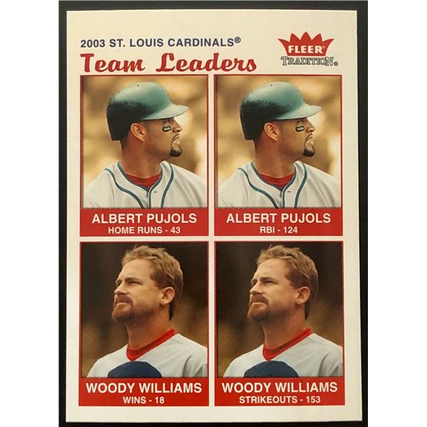 2004 FLEER ALBERT PUJOLS