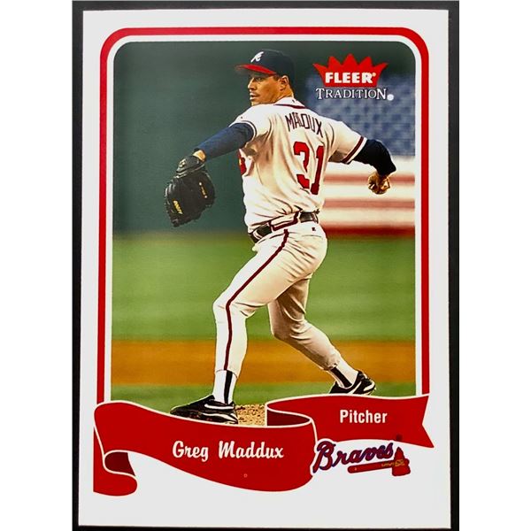 2004 FLEER GREG MADDUX (HOF)