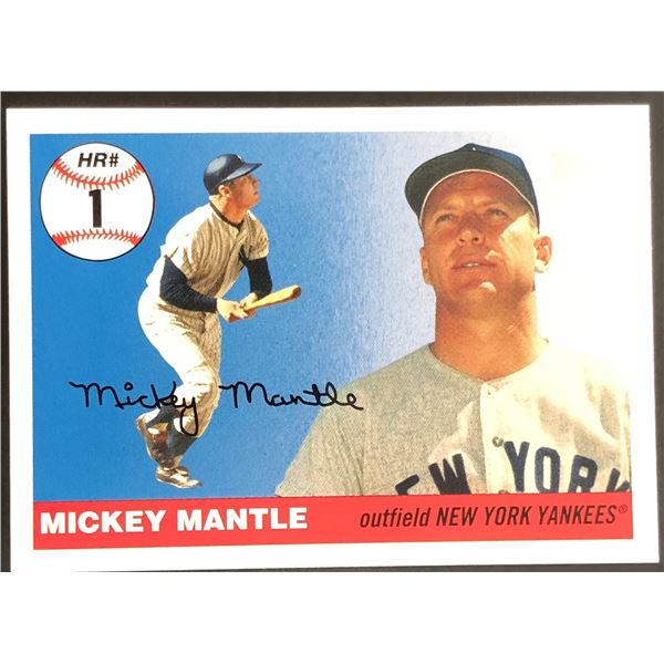 2008 TOPPS MICKEY MANTLE (HOF)
