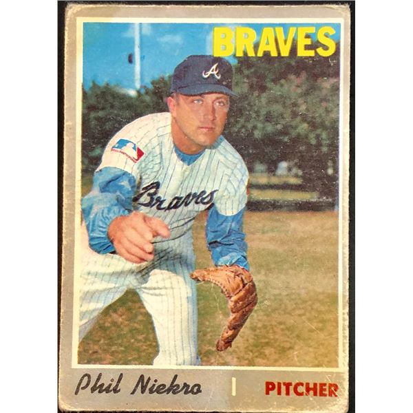 1970 O-PEE-CHEE PHIL NIEKRO (HOF)