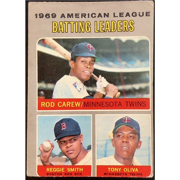 1970 O-PEE-CHEE ROD CAREW (HOF)