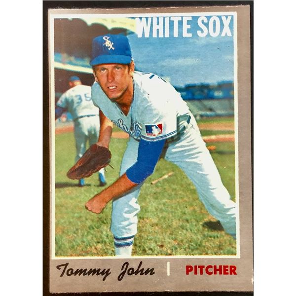 1970 O-PEE-CHEE TOMMY JOHN