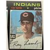 Image 1 : 1971 TOPPS RAY LAMB ROOKIE CARD HIGH NUMBER