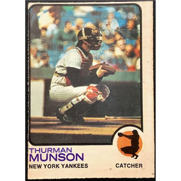 1973 O-PEE-CHEE THURMAN MUNSON (HOF)